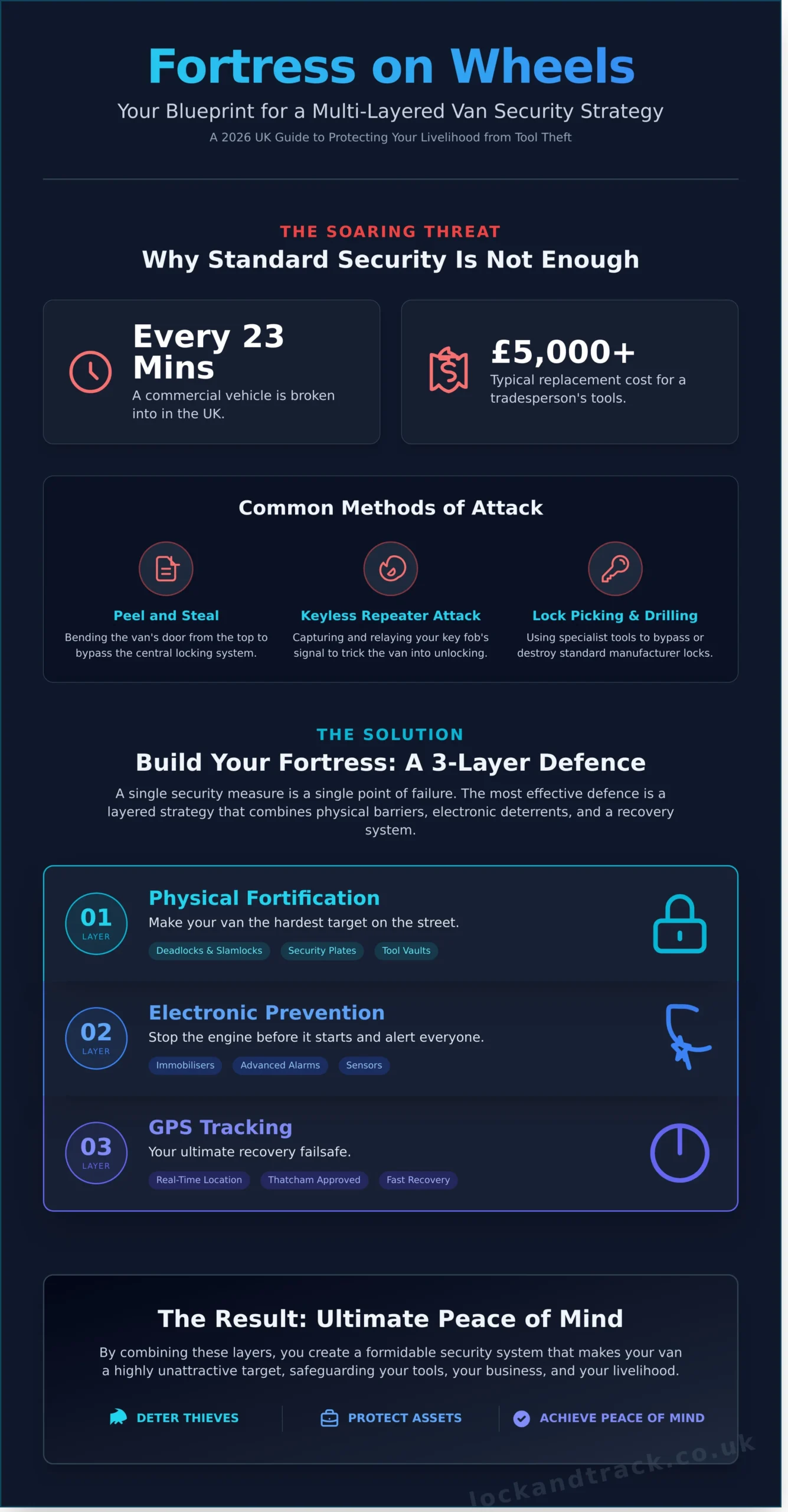 Van Security Solutions for Tool Theft: The Ultimate 2026 UK Guide - Infographic
