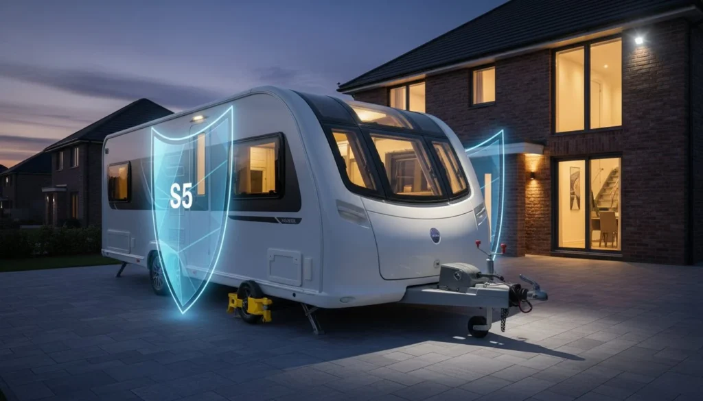 How to Secure a Caravan from Theft The Ultimate 2026 Guide Hero Image Lock and Track -