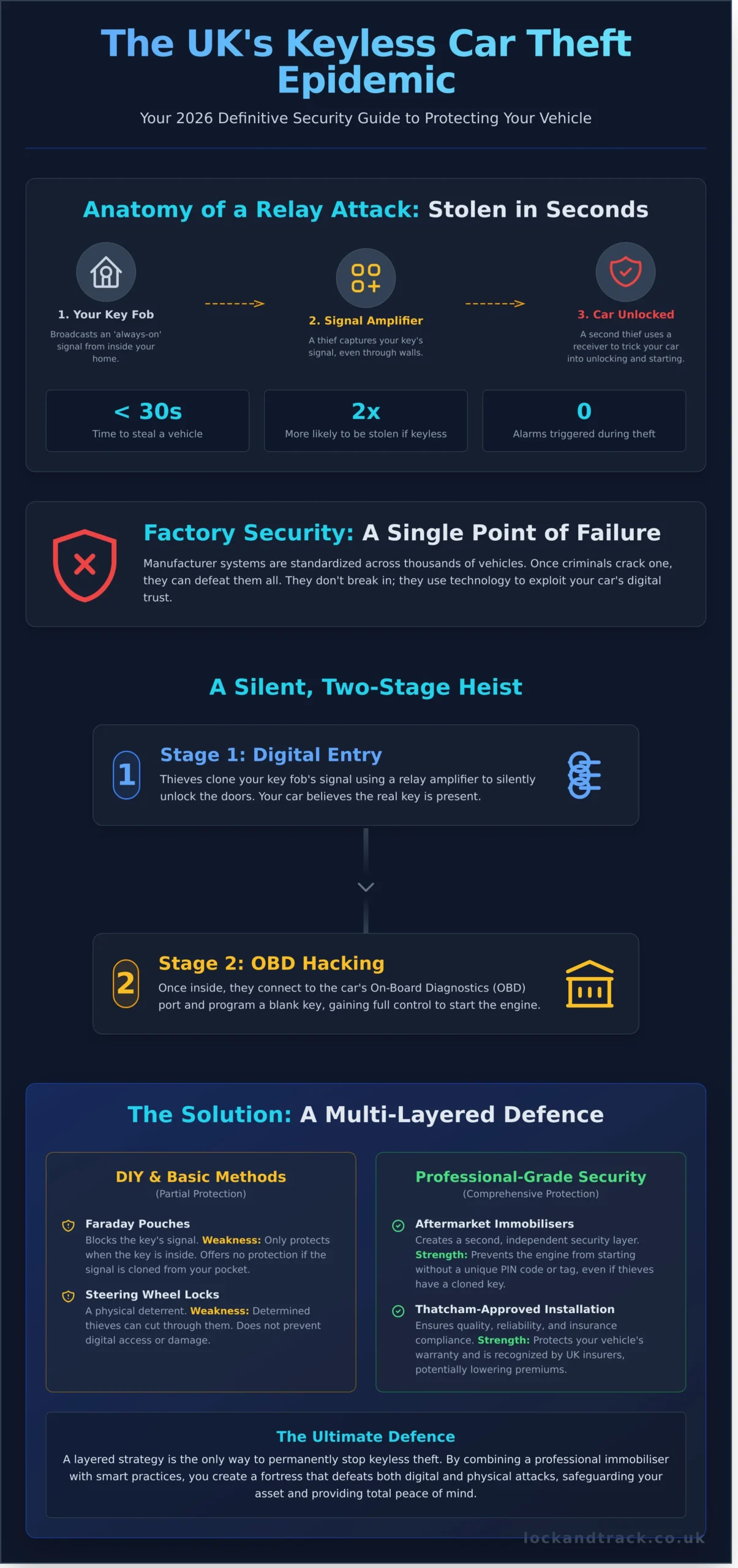 How to Stop Keyless Car Theft in the UK: The 2026 Definitive Security Guide - Infographic