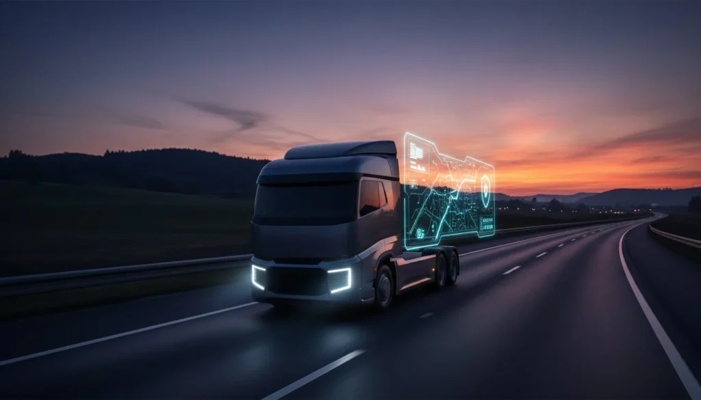 Truck Trackers The Complete Guide to HGV Security Fleet Management 2026 Hero Image Lock and Track -