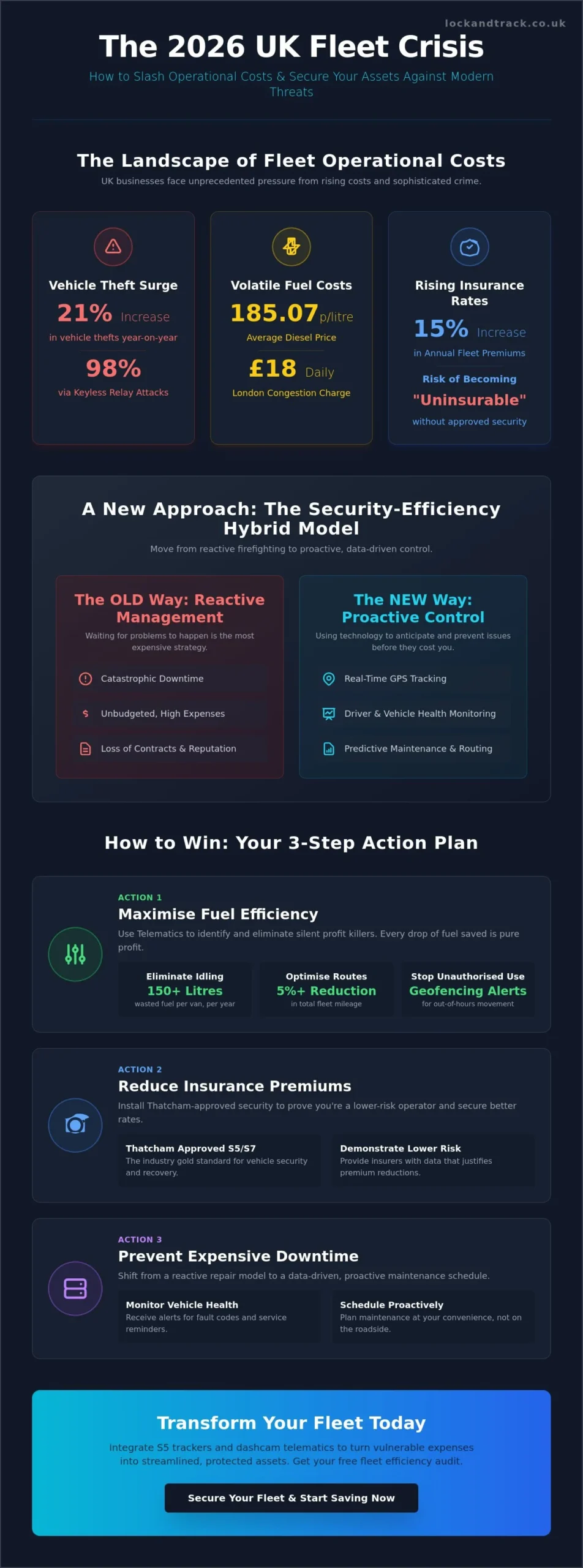 Reducing Fleet Operational Costs UK: The 2026 Strategic Guide - Infographic