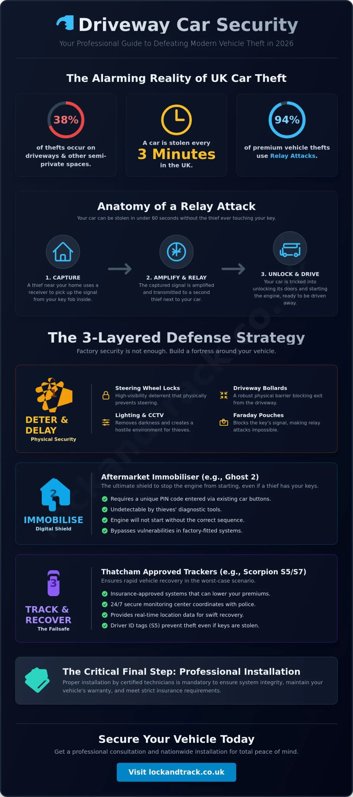 How to Prevent Car Theft From Your Driveway: The 2026 Security Guide - Infographic