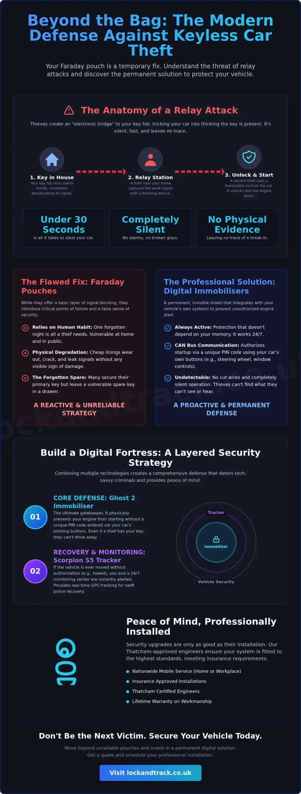 How to Prevent Relay Attack Car Theft: The 2026 Vehicle Security Guide - Infographic