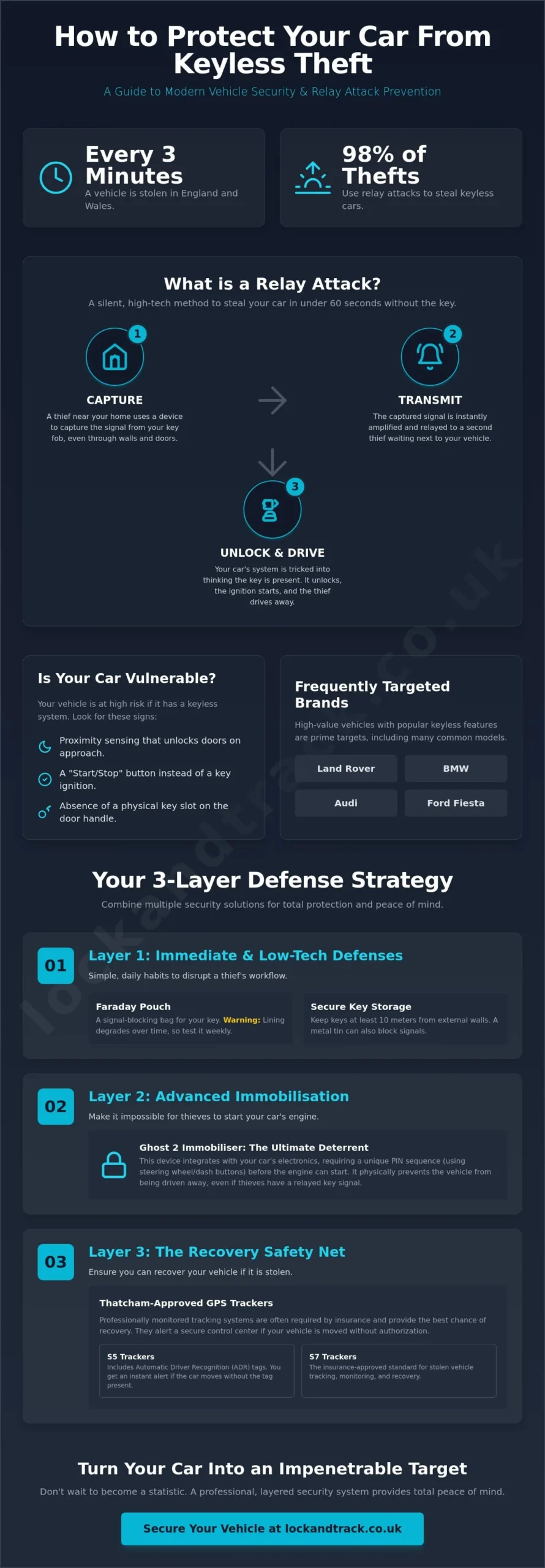 How to Protect My Car From Keyless Theft: The 2026 UK Security Guide - Infographic