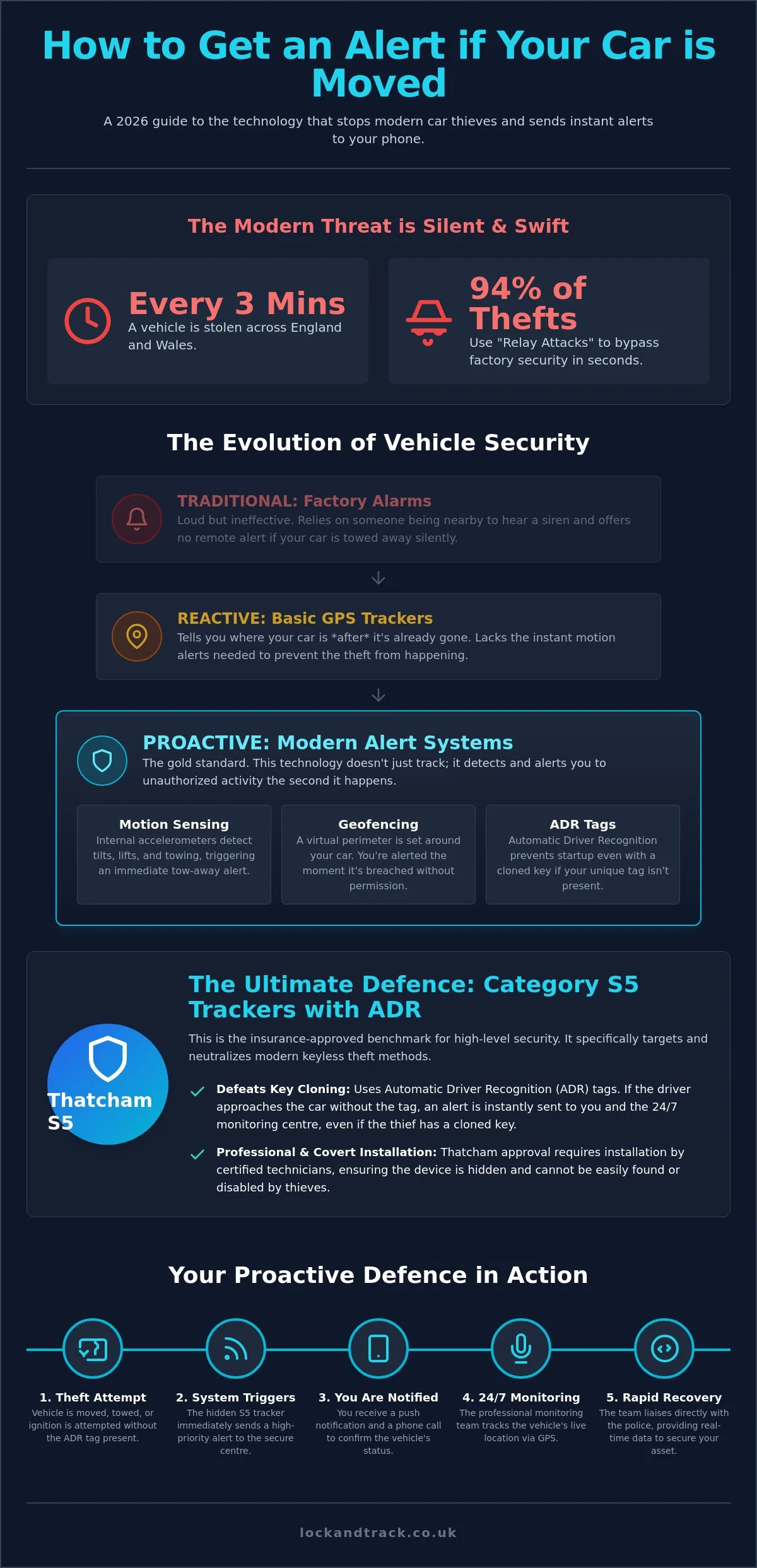 How to Get an Alert if Your Car is Moved: The 2026 Vehicle Security Guide - Infographic