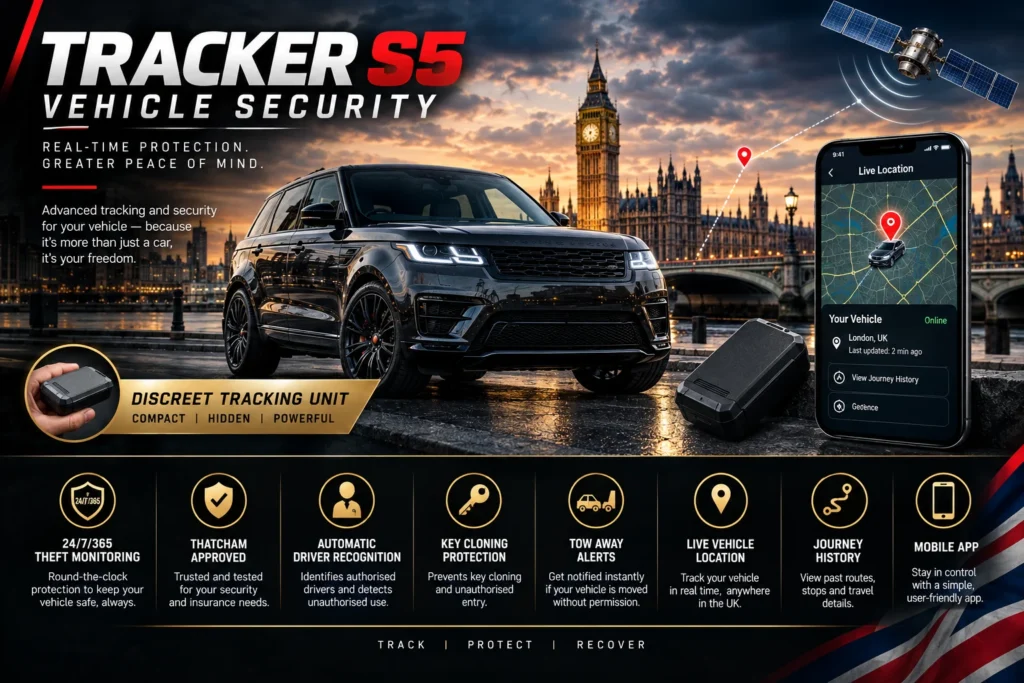 Tracker S5 Vehicle Security